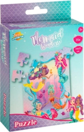Puzzle Mořské panny 35 dílků