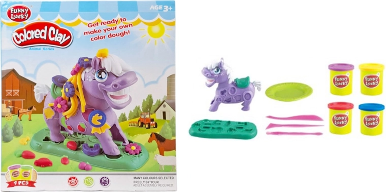 Sada modelíny – kůň