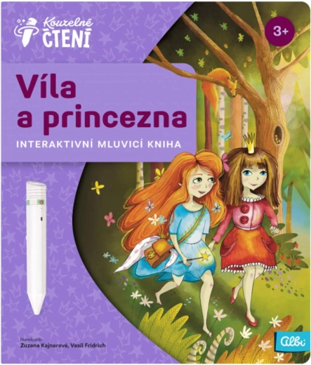ALBI Kouzelné čtení Kniha Víla a princezna