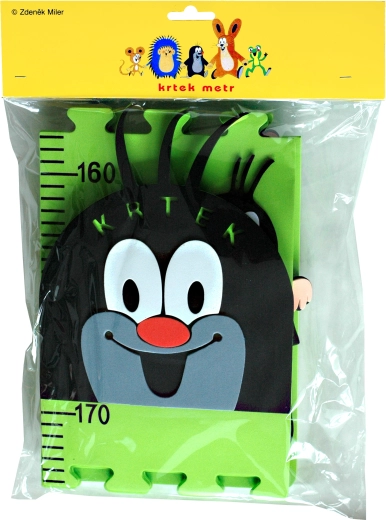 Pěnový dětský metr KRTEČEK – zelený