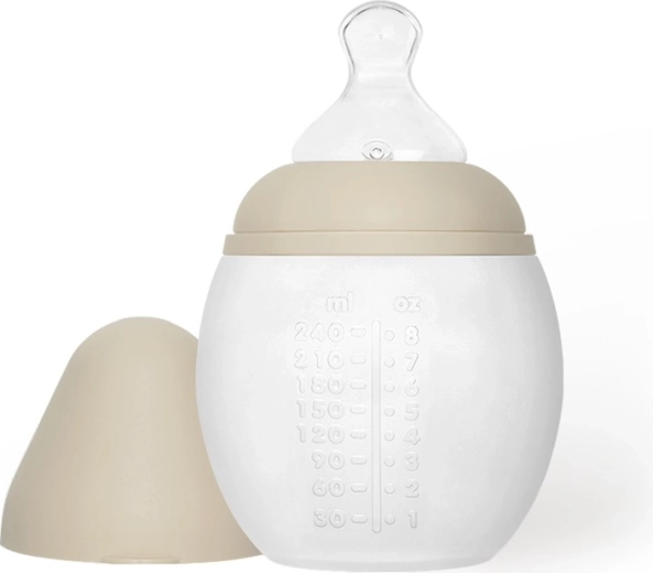 Élhée kojenecká antikoliková láhev 240 ml sand - 1 kus