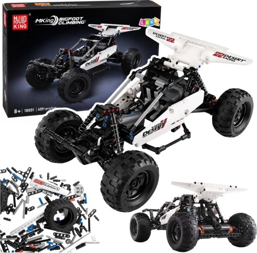 Konstrukční stavebnice RC terénní auto 4x4 off-road (409 dílků)