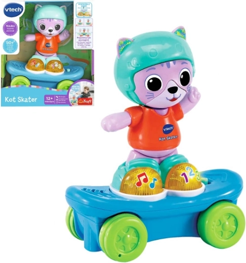 Kočka na skateboardu VTech
