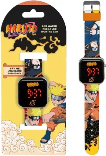 Naruto LED digitální dětské hodinky