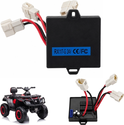 Řídicí jednotka RX117-G pro dětské elektrické vozidlo S615 24 V