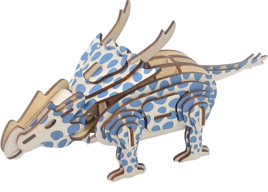 Woodcraft dřevěné 3D puzzle Achelousaurus