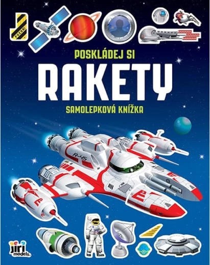 Poskládej si Rakety – samolepková knížka