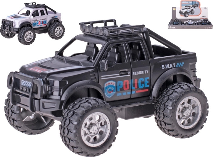 Policejní auto na setrvačník 13,5 cm