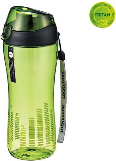 Sportovní láhev na pití Tritan Lock 550 ml – zelená