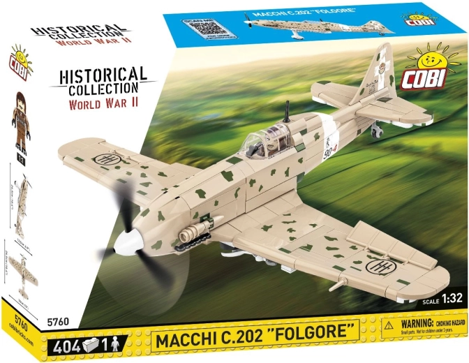 Cobi Macchi C.202 Folgore stavebnice letadla 1:32 - 1 kus