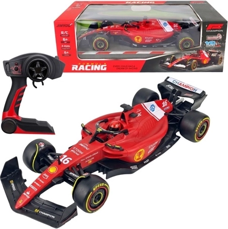Rádiem ovládané závodní auto formule s příslušenstvím
