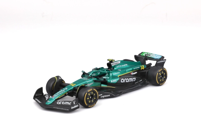 Model F1 Bburago Aston Martin AMR25 2025 Fernando Alonso 1:43