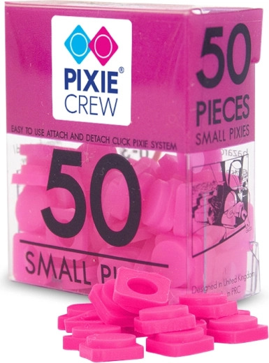 Pixie Crew malé pixely neonově růžové