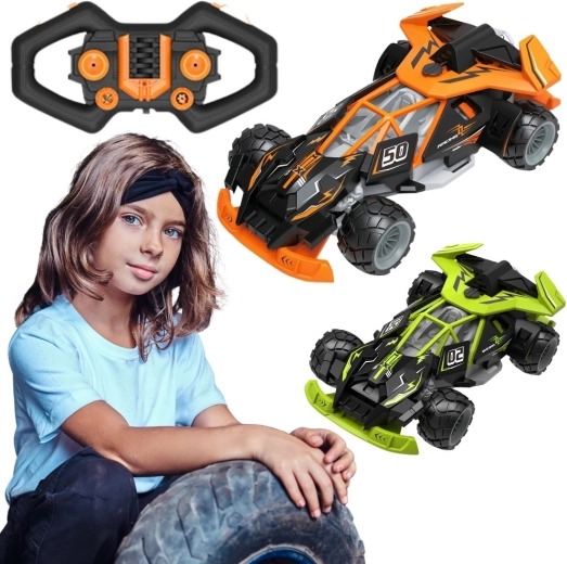 Woopie RC závodní auto s párou a LED osvětlením