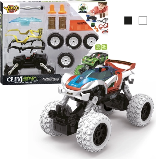 Stavebnice auto 4WD 1:32, 15 dílů