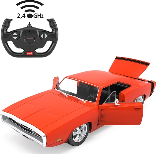 RC model Dodge Charger R/T 1970 v měřítku 1:16 červený