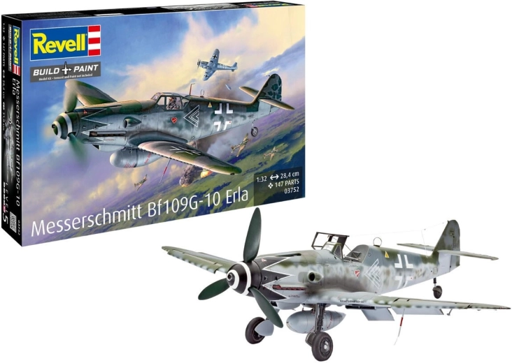 Plastikový model letadla Messerschmitt Bf 109 G-10 Erla 1:32