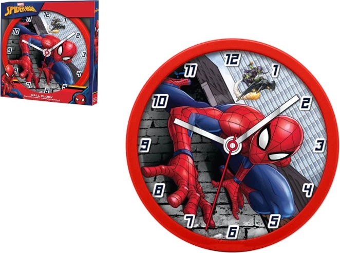 Nástěnné hodiny SPIDERMAN 25 cm