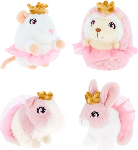 Plyšová zvířátka růžová 14 cm KEEL TOYS (4 druhy)