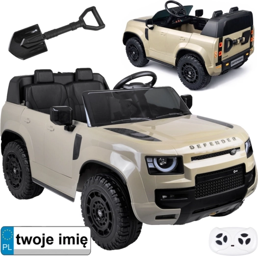 Elektrické autíčko Land Rover Defender 4x4 pro děti