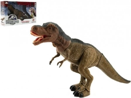 Chodící dinosaurus T. REX 40 cm se světlem a zvukem na baterie