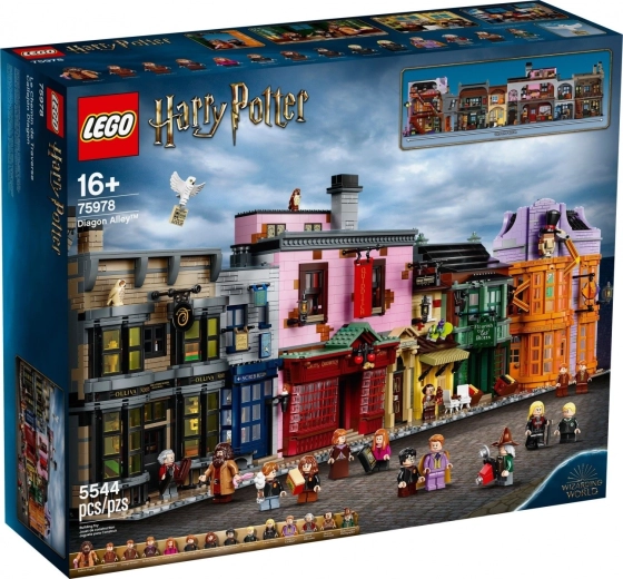 LEGO HARRY POTTER Příčná ulice – modulární kolekcionářská stavebnice