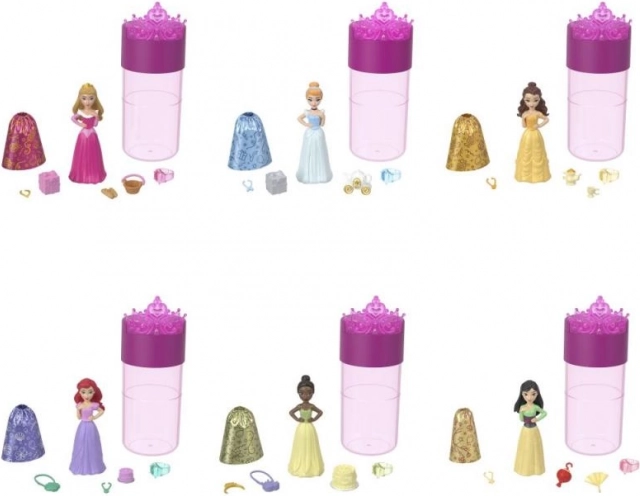 Disney Princess Royal Color Reveal – překvapení s mini panenkou