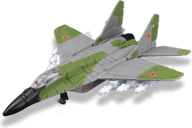 Maisto Fresh Metal Tailwinds Mig-29 Fulcrum matně šedé letadlo