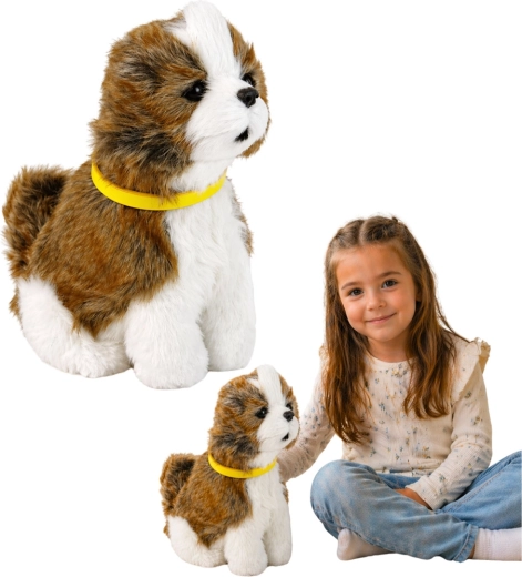 Interaktivní plyšový pejsek Shih Tzu