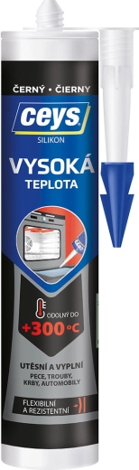 Silikon vysokoteplotní černý 280 ml CEYS