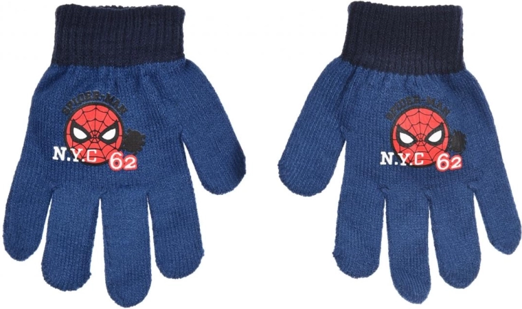 Zimní dětské rukavice Spiderman - 1 kus