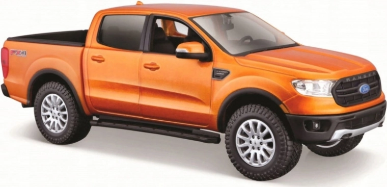 Kompaktní model Ford Ranger 2019 oranžový