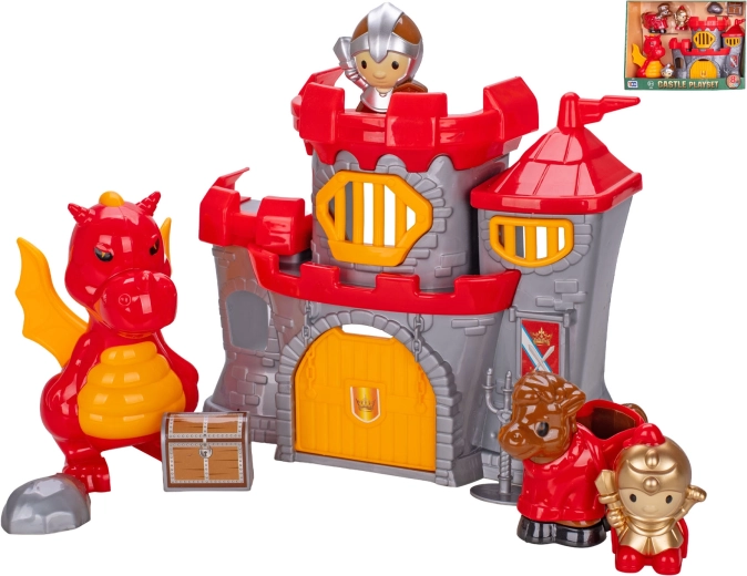 Drakův hrad – hrací set pro děti od 3 let