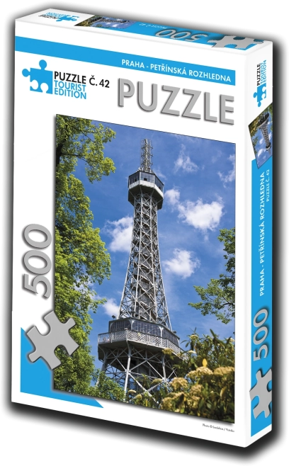 Turistická edice puzzle Petřínská rozhledna 500 dílků
