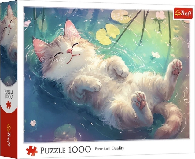 Puzzle 1000 dílků purrfektní relax