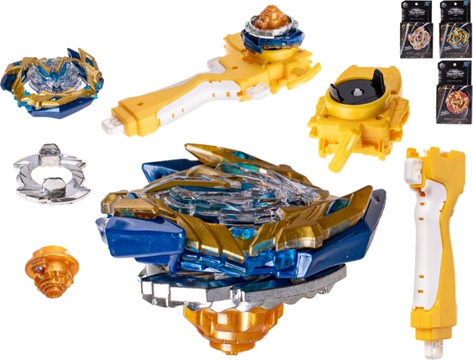 TopGyro spinner s vystřelovačem ve stylu Beyblade