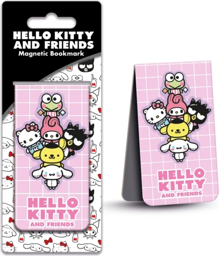 Hello Kitty magnetická záložka růžová
