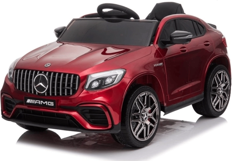 Elektrické autíčko MERCEDES-AMG GLC 63 S Coupe, červené