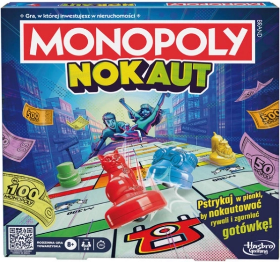 Monopoly Knockout – rodinná stolní hra