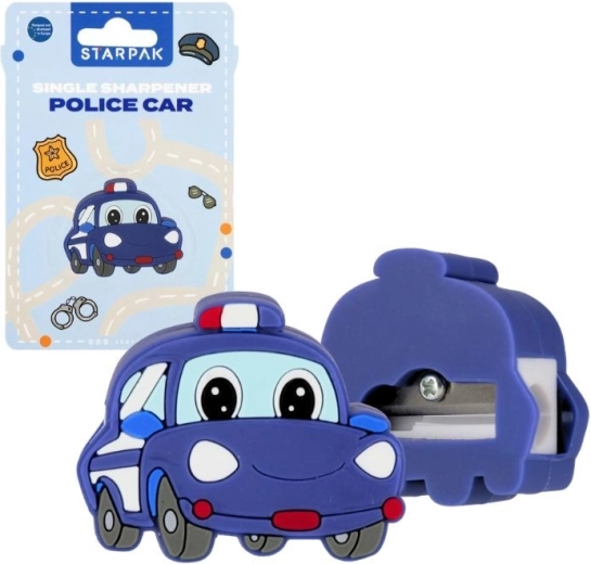 Struhátko ve tvaru policejního auta - 1 kus