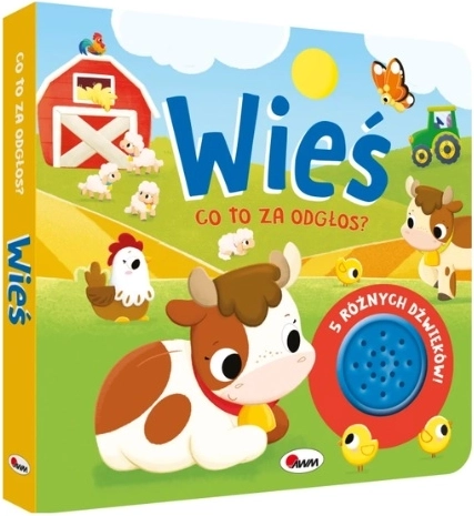 Interaktivní zvuková knížka Co to za odgłos? Wieś