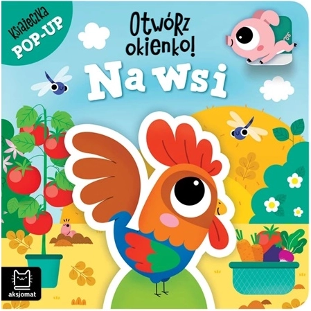 Otwórz okienko! Na vsi – pop-up knížka s okénky