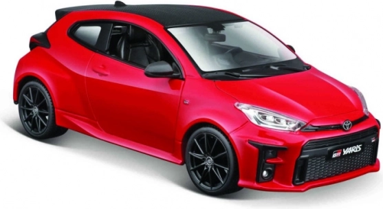Model kovový Toyota Yaris 2021 červený 1/24