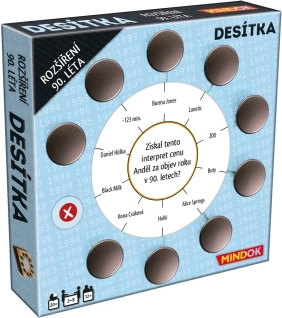 Desítka: rozšíření 90. léta