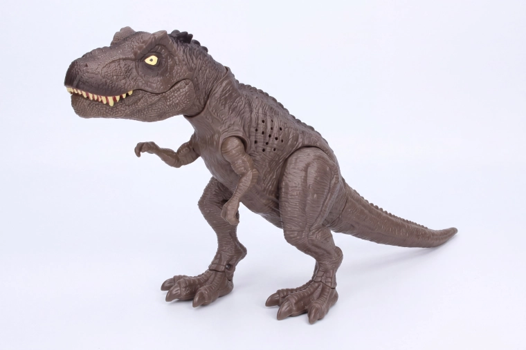 Dýmící dinosaurus se světelnými a zvukovými efekty 34 cm