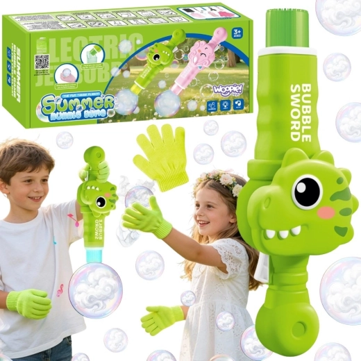 Woopie dinosauří bublifuk s kouřovým efektem