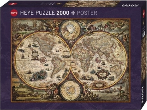 Puzzle 2000 dílků – Antický svět