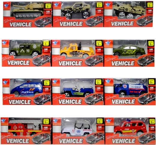 Autíčko 1:64 – mix modelů