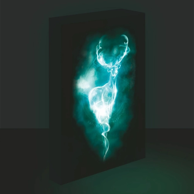 Svítící LED obraz Harry Potter - Patronus