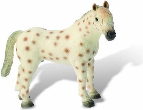 BULLYLAND knabstrupper hřebec – ručně malovaná figurka